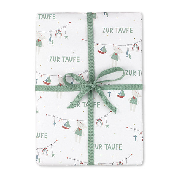 Geschenkpapier "Zur Taufe" 50×70 cm