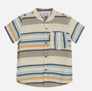 Hust & Claure Hemd kurzärmelig Reik Seagrass