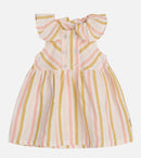 Hust & Claire Kleid Kastanje White