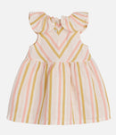 Hust & Claire Kleid Kastanje White