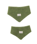 Pickapooh Dreiecktuch Wollfleece Moos