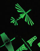 Leuchtender Segelflieger