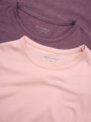 Minymo T-Shirts 2er-Set Misty Rose