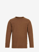 Minymo Langarmshirt 2er-Set Braun