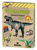 50 Karten über Dinosaurier In der Natur Moses