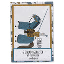 Einladungskarten Ritter 6 Stück