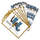 Einladungskarten Ritter 6 Stück