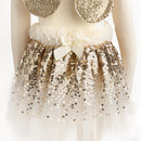 Set Rock mit Flügel und Zauberstab Gold