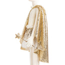 Set Rock mit Flügel und Zauberstab Gold