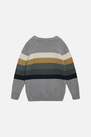 Hust & Claire Strickpullover Peer Grau