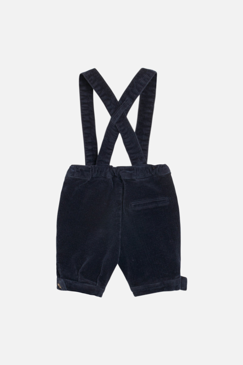 Hust & Claire Latzhose Cord Hanibal Navy