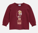 Hust & Claire Langarmshirt Amma Ruby Wine