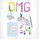 Mini-Mirror Rainbow Tape Set weiß-pink 12mm 1,8m 5-teilig