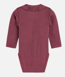 Hust & Claire Barbara Bodysuit Wolle/Bambus Purple Fig
