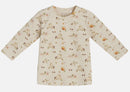 Hust & Claire Langarmshirt Alex Wheat Melange