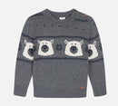 Hust & Claire Strickpullover Pelle Wool Grey