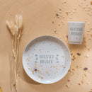 Porzellanteller "Grosser Bruder", mint