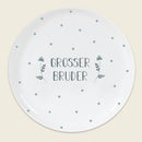 Porzellanteller "Grosser Bruder", mint