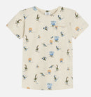 Hust and Claire T-Shirt Anker Wheat Melange