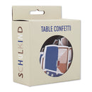 Tisch-Konfetti zur Einschulung mit Stifte und  Schulranzen