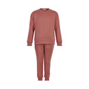 Minymo Sweat Zweiteiler, Jogginghose und Sweatshirt Canyon Rose