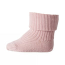 MP Baby Wollsocken Rippe - Wood Rose