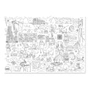 Mega Ausmalbild Spanien