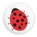 Button „Marienkäfer“, matt