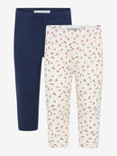 Minymo Capri Leggings 2er-Set Dark Navy