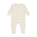 Minymo Strampler Bambus Veiled Rose Flower