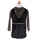 Ritter-Set Silber: Tunika, Cape und Krone