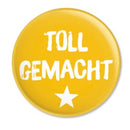 Button "Toll gemacht"
