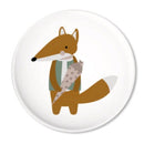 Button Fuchs mit Schultüte