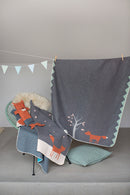 Decke Juwel Fuchs unter Sternen 70/90 cm