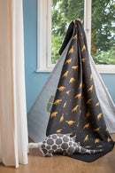 Decke Juwel Dinosaurier 140/200 cm