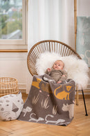 Decke Juwel Dschungel 70/90 cm Schlamm