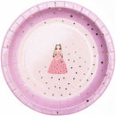 Pappteller Prinzessin