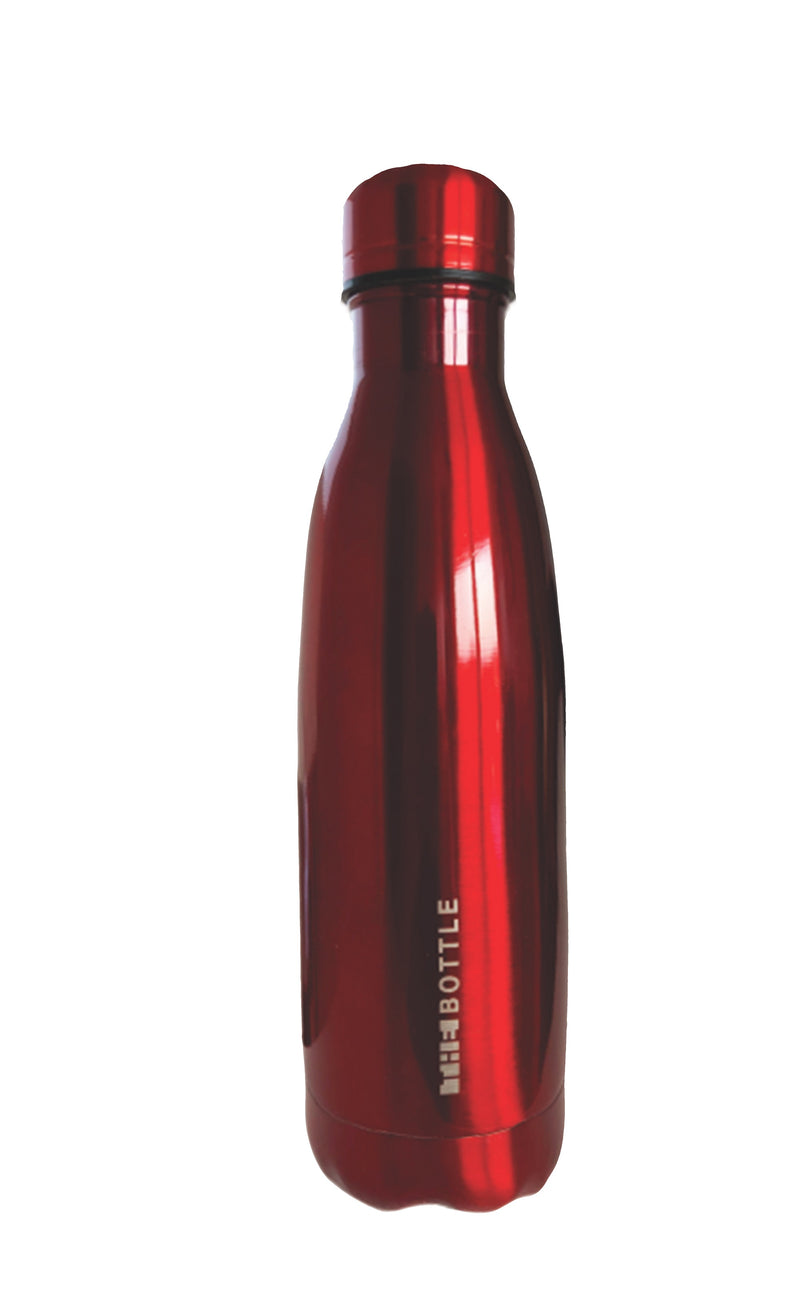 Edelstahlflasche Rot 400 ml