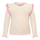 Le Big Strickpullover Ulvi Beige Melange
