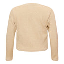 Le Big Strickjacke Glitzer Uma Gold