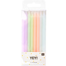 Kerzen Pastell 16 Stück