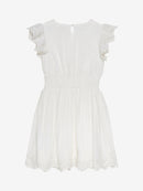 Creamie Kleid bestickt Cloud