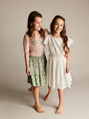 Creamie Kleid bestickt Cloud