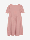 Creamie Kleid gerippt Blush