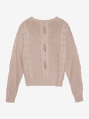 Creamie Strickpullover Rose Smoke