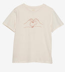 Creamie T-Shirt Sisterhood Mother of Pearl