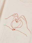 Creamie T-Shirt Sisterhood Mother of Pearl