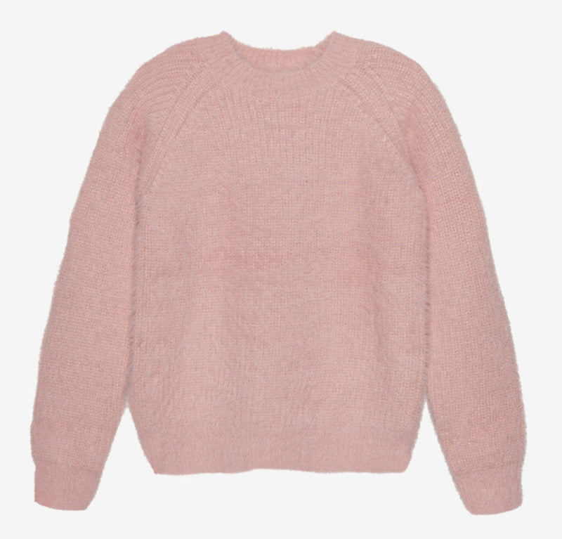 Creamie Flauschpullover Silver Pink