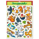 Fensterbild Waldtiere