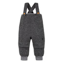 Pure Pure Trägerhose Wollwalk Grau Melange